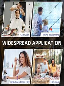 Large Capacity Barber Tools Storage Box Adjustable Container Multi-Grid Compartment Organizer Space Saving Fashion - Multicolor - View 7