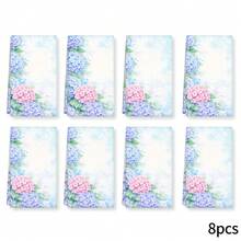2pcs Hydrangea Printed Dish Towels, Super Absorbent Microfiber Cleaning Cloths, Machine Washable, Suitable For Holiday Decoration, Cooking, Baking, Housewarming Gifts And Cleaning Supplies, Fit For Kitchen, Bathroom, Toilet - Multicolor - View 18