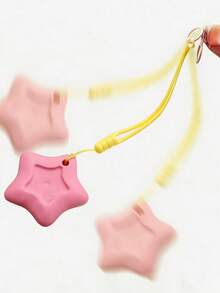 4pcs Anti-Drop Star-Shaped Random Color Erasers With String, Super Clean No Crumbs, Suitable For Students, Finding Small Items, Perfect For School Year Gifts - Multicolor - View 6