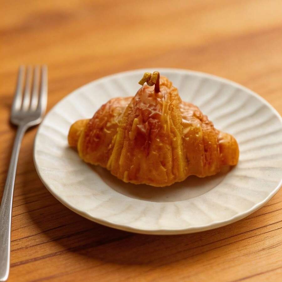 牛角面包造型香氛蜡烛,手工制作,可爱牛角面包香味大豆蜡烛,适合用作桌面拍照道具和礼品,非常适合冥想和缓解压力,也适合婚礼、圣诞节和餐厅等场合。 - 多色 - 查看 1