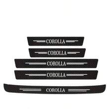 Miếng dán bảo vệ xe hơi bằng sợi carbon cho xe COROLLA, miếng dán bậc cửa chống trầy xước, miếng dán bảo vệ cản xe, băng keo bảo vệ xe. - A - Xem 8