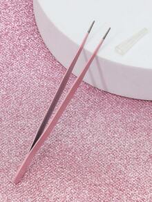 粉色睫毛镊子，直头设计，精巧耐用，轻松满足各种需求。加厚钢材，硬度高，弹性好，经久耐用。配有保护帽，避免伤手。握感舒适。 - 粉色 - 查看 2