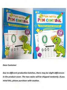 28 Pages Reusable Handwriting Practice Workbook, Math Practice Book, Magic Practice Notebook Set, Student Stationery, Back To School, Christmas Gift, Suitable As Learning Reward, Holiday Or Birthday Gift - Multicolor - View 13