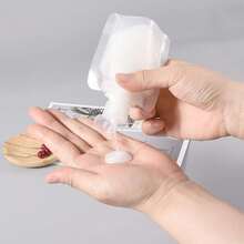 1/5/15 Túi đựng mỹ phẩm, sữa dưỡng thể, dầu gội đầu, túi đựng mỹ phẩm có vòi, túi có vòi dọc tái sử dụng, túi đựng rỗng có vòi, chai du lịch - Nhiều màu - Xem 2