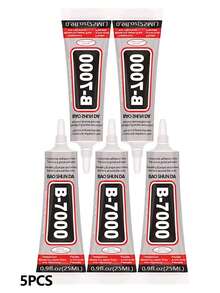 Keo dán đá B-7000, 15/25/50/110ML (3.7 Fl Oz), Keo dán trong suốt siêu chắc, chất lượng cao dùng trong chế tác trang sức, chống thấm nước, dẻo dai, thích hợp cho vải, điện thoại, làm trang sức. - Keo B7000 - Xem 23