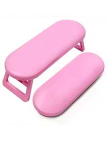 1pc Ergonomic Gel Wrist Rest Pad, Soft & Comfortable, Suitable For Nail Technicians And Home DIY, Water-Resistant And Easy To Clean, Ideal For Nail Salons, Beauty Schools, Beginners, And A Great Gift For Christmas And Valentine's Day. - Multicolor - View 5