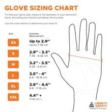 Liberty F2010WC Nitrile Industrial Glove Powder Free Disposable 4 mil Thickness Large Alternative Blue Box of 100 - Azul - Ver 4