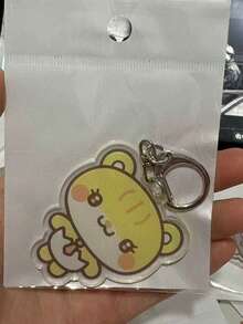 Hearts2Hearts Cartoon Plush Acrylic Keychain, Bag Charm Accessory, Celebrity Inspired - Multicolor - View 15
