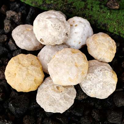 ¡Abre tu único huevo de cristal! Huevos de piedra de ágata sin abrir, deslumbrantes exhibiciones de cristal, especímenes de cuevas de racimos de cristal, regalos geológicos creativos, decoraciones para el hogar, la sala de estar y la oficina, estructuras de cristal, especímenes científicos, colecciones únicas