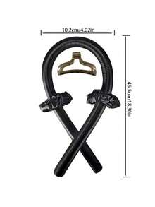 长款免加热卷发棒套装 | 睡眠护发不伤发卷发棒 | 居家夜间造型专用 | 适合细软发质的男女 | 节日美发礼品 - 彩色 - 查看 4