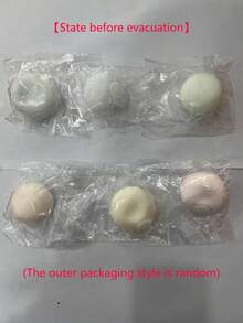 1/4件装减压玩具，糯米捏捏乐软玩具，DIY造型糯米捏捏乐减压玩具，糯米捏捏乐软玩具，手工糯米捏捏乐软玩具，可爱捏捏乐软玩具，新款仿真馅饼捏捏乐减压手工球，DIY慢回弹抗压玩具 - 查看 9
