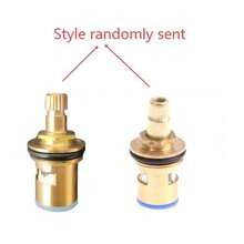 Bộ 1/2 van sứ nóng lạnh bằng đồng thau cho vòi nước phòng tắm, sửa chữa van nước phòng tắm, thay thế lõi van, vòi nước nhà bếp bằng đồng thau, phù hợp cho điều khiển vòi nước nhà bếp và phòng tắm - Phụ kiện thay thế vòi nước - Nhiều màu - Xem 7