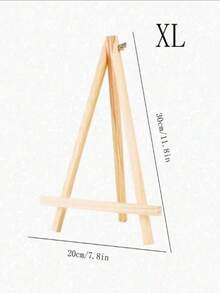 1/3 件装木质相框，适用于婚礼餐桌铭牌、照片展示架、艺术家画作展示架、家居装饰；天然木质相框三脚架展示架，适用于会议和婚礼；铭牌展示架，适用于会议；画作展示架；儿童木质展示架；多功能画作展示架；三角形手机和电视支架，适用于返校季 - 原木色 - 查看 15