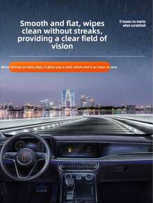 Bộ dụng cụ sửa chữa cần gạt mưa ô tô, dụng cụ sửa chữa lưỡi gạt mưa không khung bằng cao su, dụng cụ mài tiện dụng, bộ bảo vệ cần gạt mưa. - Màu 10 - Xem 3