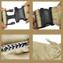 Foldable Adjustable Pet Sling Bag, Breathable Shoulder Bag With Pockets, Suitable For Carrying Cats, Small Dogs (Pomeranian, Teddy Bear) When Traveling Or Commuting - Multicolor - View 6