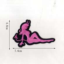 2pcs Multicolor Devil Woman Sewing/Iron-On Embroidered Patch - Ironing Style - View 8