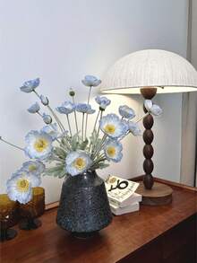3 bông hoa anh túc giả bằng lụa, cao 23,6 inch (màu xanh băng giá), 4 bông mỗi cành, hoa giả, cây giả, thích hợp làm quà tặng Ngày của Mẹ, quà sinh nhật, quà Ngày lễ Tình nhân, quà tặng cho phụ nữ, quà tặng tri ân giáo viên, tiệc độc thân, trang trí phòng, trang trí nhà cửa, trang trí phòng tắm, trang trí nhà cửa, trang trí đám cưới. - Nhiều màu - Xem 8