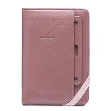 CHARM INFINITE Retro RFID Blocking Passport Holder Travel Document Organizer Wallet, Unisex - Multicolor - View 15