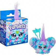 Hasbro Furby Furblets 迷你朋友，45 种以上音效和音乐，只会说 Furbish 语，电子毛绒玩具，返校礼物，适合 6 岁及以上儿童 - 彩色 - 查看 12