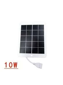 2/10/20/30W Waterproof Solar Charger - Portable USB Panel, Ideal For Outdoor Adventure - Camping, Travel, Charging Phones, Power Banks, Flashlights, Fans, Emergency Charging Power Solar Panel - A - View 15