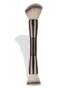 7pcs Multifunctional Double-Ended Makeup Brushes Set, Including Foundation Brush, Powder Brush, Blush Brush, Concealer Brush, Contour Brush, Suitable For Women - Coffee Brown - View 12