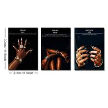 1/3pcs Set Unframed Bible Verse Scripture Canvas Poster African Woman Christian Quote Urban Wall Art Print Luxury Art Painting For Apartment,Living Room,Bedroom,Modern Home Decoration - A - View 20