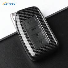 ABS 碳纖維風格汽車鑰匙保護套，適用於 Lexus NX IS RX ES GX LX LS UX GS 200 260 300 350 NX200 NX300 RX350 ES300 - 雷克薩斯A款 - 查看 10