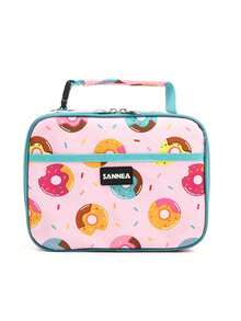 1pc Dinosaur Themed Insulated Lunch Bag, Unisex, Cute Insulated Lunch Box Set With Handle And Detachable Shoulder Strap, Reusable, Insulated Lunch Bag Set With Detachable Shoulder Strap Cooler Bag Waterproof Large Capacity Picnic Outdoor Picnic Bag Lunch Bag For Women School Supplies Camping Essentials - Multicolor - View 37