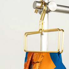 1 pieza/2 piezas/5 piezas/10 piezas Percha multifuncional de hierro dorado estilo nórdico para toallas, bufandas y ropa - Dorado - Ver 3