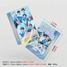 124张全息照片卡，STAY In Our Little House贴纸，LOMO卡片 - 彩色 - 查看 3