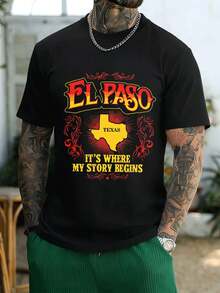 Men T-Shirts - Black - View 1