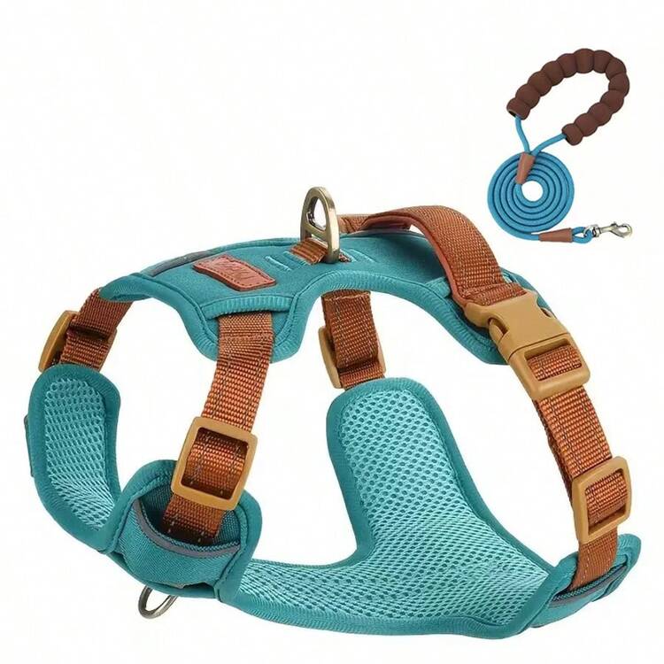 Bộ dây đeo chiến thuật chịu lực cao dành cho chó, phù hợp với chó lớn, dây đeo ngực điều chỉnh được, chống kéo giật, có phản quang, giúp dễ dàng điều khiển thú cưng trong quá trình huấn luyện. - Nhiều màu - Xem 26