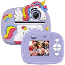 The New Children's Instant Printing Camera Comes With A Cartoon Silicone Protective Case To Prevent Falling, Easy To Operate, And Convenient To Carry. It Is The Most Creative Halloween, Christmas, And New Year Birthday Gift - Multicolor - View 18