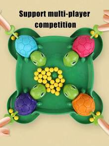 一套饥饿小乌龟游戏，快速吞下爆炸球，互动亲子益智棋盘游戏玩具 - 烏龜吃豆 - 查看 3