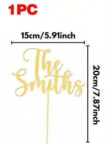 1/3/5 cái topper bánh sinh nhật cá nhân hóa, đĩa trang trí bánh tiệc tùy chỉnh tên, acrylic vàng/bạc/vàng hồng, trang trí bánh tùy chỉnh số tuổi và tên, phù hợp cho đám cưới, bánh kỷ niệm, quà tặng độc đáo - Nhiều màu 2 - Xem 13