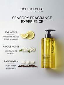 Shu Uemura 植村秀柚子SPA清爽丰盈洗发露，400毫升 - 清洁并清爽头皮，打造轻盈蓬松感 - 柚泉淨澈洗髮精400ml - 查看 7