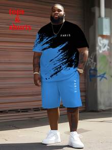 Men T-Shirt Co-Ords - Mixed Colors - View 4