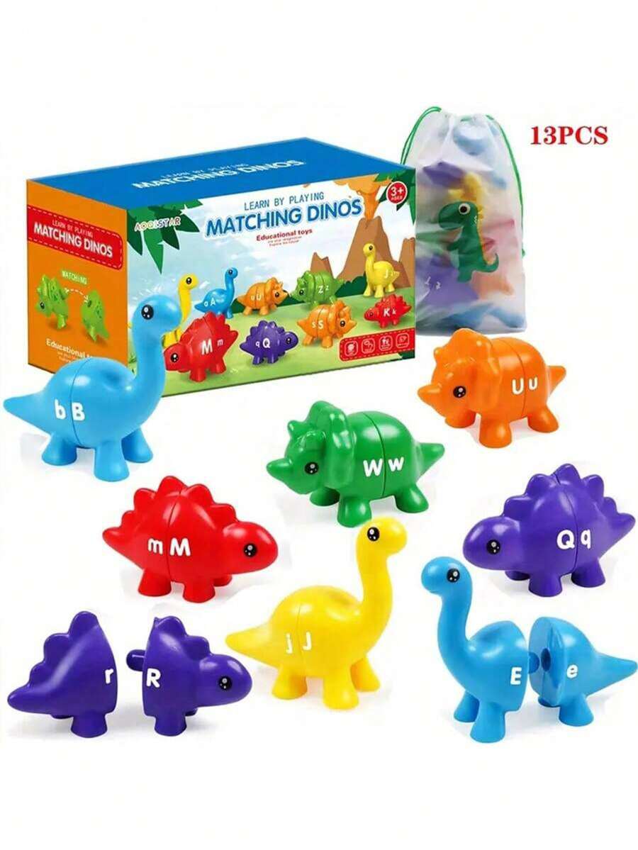 Juguete educativo interactivo con forma de dinosaurio, para interacción entre padres e hijos - Multicolor - Ver 1