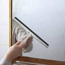 Clear Acrylic Handle Squeegee | Streak-Free Glass Wiper For Shower, Window & Car | Lightweight & Easy To Use Multi-Surface Cleaning Tool - Multicolor - View 2