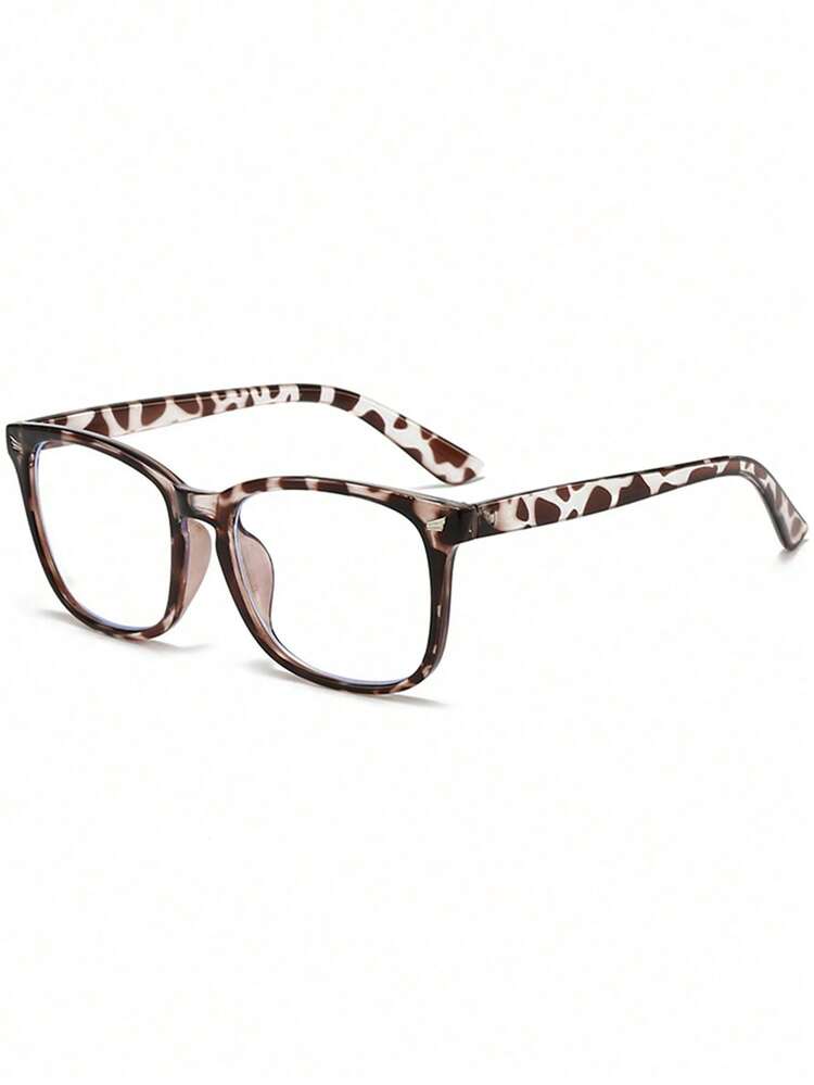 3pcs/Set Women's Square Black Glasses, Clear Lenses, Suitable For Reading And Daily Use Clear Glasses Accessories Glasses Accessories For Women - Multicolor - View 3