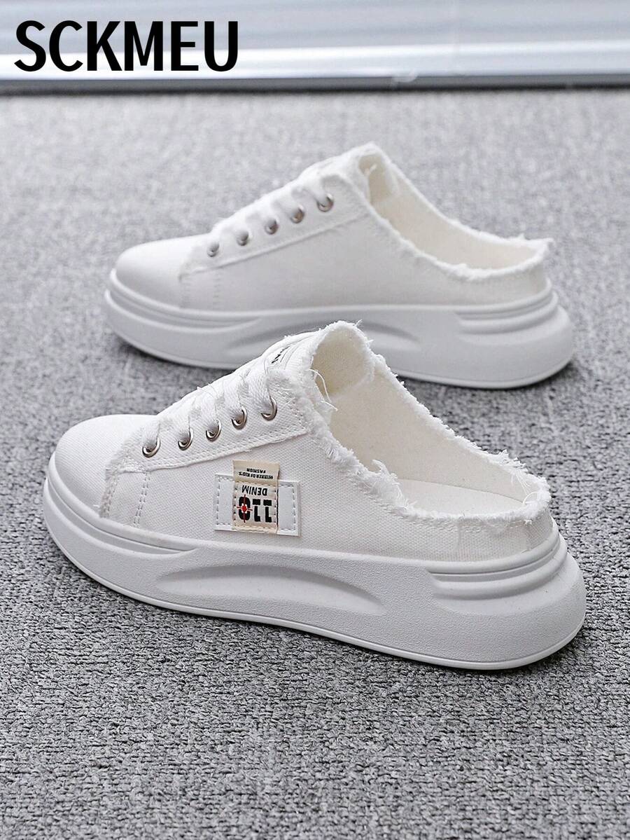 SCKMEU. Unisex Spring New Arrival Plus Size Slip-On Slippers, Lightweight Comfortable Classic Versatile