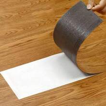 24pcs PVC Wood Grain Self-Adhesive Floor Tiles, Plastic Flooring For Home Renovation, Can Be Directly Laid On Cement Floor - 24pcs - View 5