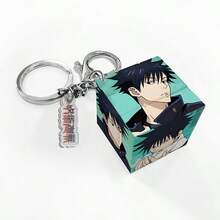 Jujutsu Kaisen 1个动漫人物可爱迷你钥匙扣挂件，亚克力材质，可作背包挂饰、礼物、钥匙扣、包包装饰，男女皆宜 - 查看 14