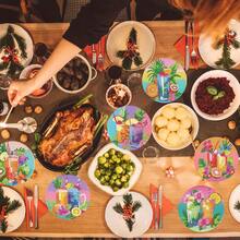 8 Peças Conjunto de Porta-copos de Pintura de Diamante, Superfície de Diamante Brilhante Redonda, Adesivo Resistente com Ferramentas Completas, Fácil para Iniciantes, Artesanato de Alívio de Estresse, Presente de Ano Novo, Dia dos Namorados, Natal, Dia do Professor, Porta-copos Decorativos para Casa para Família, Amigos, Namorada, Professor - Multicolorido - Visão 6