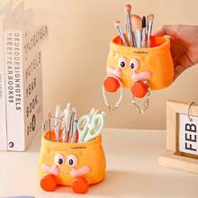 1pc Cartoon Pen Holder Desk Organizer, Multi-Function Office Stationery Storage Box, Cute Birthday Gift - Pen Holder - View 4