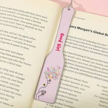 不锈钢白鹅书签，印有“乖女孩”励志语录，是送给女性的理想礼物。 - 均碼 - 查看 8