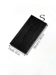 1pc Invisible Floating Shelf, Invisible One-Piece Storage Rack, Suitable For Wall, Bathroom Wall Mount, Wooden Modern Display Rack, Bookshelf, Applicable To Bedroom, Living Room And Kitchen Minimalist One-Piece Shelf, Balcony Wall Mounted Floating Partition, Living Room Bedroom Wall Decor Rack - Black - View 8