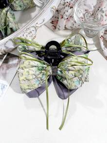 1pc Women's Fashionable Elegant Bowknot Hair Clip, Suitable For Daily Wear - Multicolor - View 9