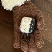 极简韩欧风半透明粉黑波点耳机盒+耳挂式耳机套，兼容 Pro 3、新款Pro 2、可爱4号极简3号个性化1/2耳机盒及保护套（女士款） - 無色 - 查看 8