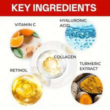 Xioimy 姜黄维生素C日夜霜 - 5倍紧致柔滑，保湿滋润，蕴含透明质酸、胶原蛋白、维生素C、胶原蛋白、视黄醇，均匀肤色，清爽不油腻，适合所有肤质 - 數量 - 查看 2